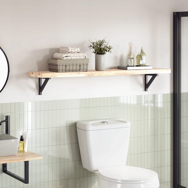 vidaXL Bordplate 140x30x4 cm rektangul&aelig;r heltre akasie