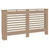 vidaXL Radiatordeksel 152x19x81,5 cm MDF