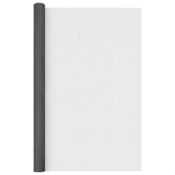vidaXL Nettingskjerm glassfiber 80x500 cm svart