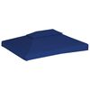 vidaXL Dobbel toppduk til paviljong 310 g/m&sup2; 4x3 m bl&aring;