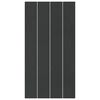 vidaXL Bunnark til basseng Svart 820 x 420 x 0,1 cm Uvevd Stoff