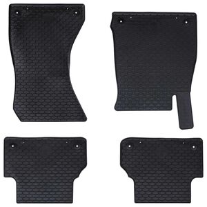 vidaXL Bilmatte 4 stk. passer til Audi A4 B9 2015-2024 Gummi