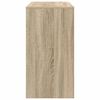 vidaXL Skrivebord Sonoma eik 100 x 40 x 76 cm