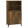 vidaXL H&oslash;yskap R&oslash;kt Eik 60 x 36 x 110 cm Konstruert tre