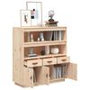 vidaXL Highboard 100x40x108,5 cm heltre furu