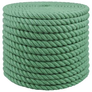 vidaXL Jute tau 16 mm Gr&oslash;nn 100% Tossa jute