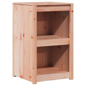 vidaXL Kj&oslash;kkenskap MEPPEL Brun Eik 55 x 55 x 92 cm Massiv furu