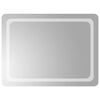 vidaXL Baderomsspeil med LED 60x80 cm