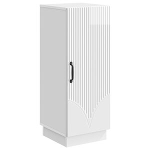 vidaXL Serviesskap H&oslash;gglans hvit 33 x 34,5 x 87 cm Konstruert tre
