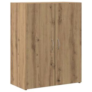 vidaXL Kontorskap Artisan eik 70 x 32 x 77.5 cm Konstruert tre