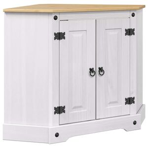 vidaXL Akvarie Stativ CORONA Hvit 70 x 70 x 73 cm 300 kg Heltre furu