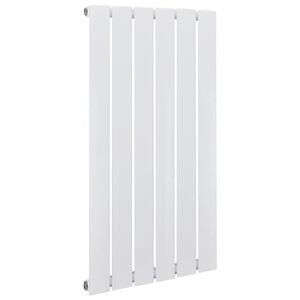 vidaXL Panelovn hvit 465 mm x 900 mm