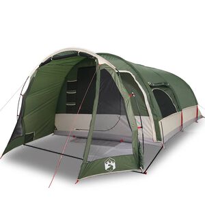 vidaXL Tunneltelt for camping 8 personer gr&oslash;nn vanntett