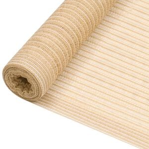 vidaXL Skjermnett beige 1x50 m HDPE 75 g/m&sup2;