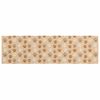 vidaXL Kj&oslash;kken teppe Beige poter 150 x 45 cm 100% Polyamid Vaskbar