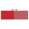 vidaXL Uttrekkbar sidemarkise 200x600 cm r&oslash;d