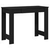 vidaXL Skrivebord svart 100x45x75 cm konstruert tre