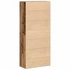 vidaXL Highboard Gamle tre 80 x 35 x 180 cm Konstruert tre