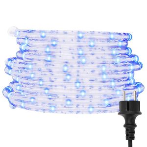 vidaXL Taulys med 480 lysdioder kaldhvit 20 m PVC