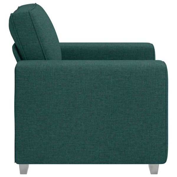 vidaXL Sofa Mørkegrønn 100 x 77 x 82 cm stoff