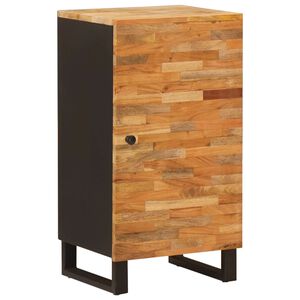 vidaXL Sideskap med lagring Brun 40 x 33 x 75 cm Massiv mango tre