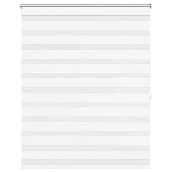 vidaXL Sebragardin 120,9x175 cm Stoffbredde 116,7 cm hvit