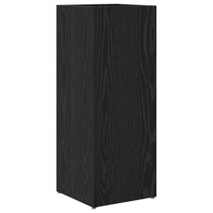 vidaXL Parasollstativ Svart Eik 25 x 24,5 x 64 cm Konstruert tre