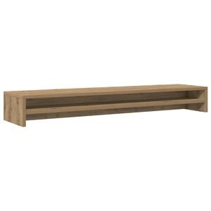 vidaXL Skjermstativ h&aring;ndverkseik 100x24x13 cm konstruert tre