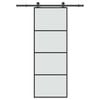 vidaXL Skyved&oslash;r med monteringssett 76x205 cm ESG glass og aluminium