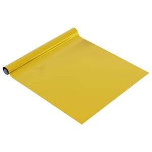 vidaXL Selvklebende folie til m&oslash;bler h&oslash;yglans gull 500x90 cm PVC