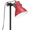 vidaXL Vegglampe 25 W m&oslash;rker&oslash;d 15x15x55 cm E27