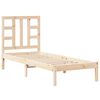 vidaXL Sengeramme heltre 75x190 cm