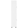 vidaXL H&oslash;yskap FLORIN H&oslash;yglanset hvit 60 x 35 x 182 cm Konstruert tre