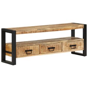 vidaXL TV-benk 120x30x45 cm heltre mango