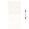 vidaXL Sebragardin marmor beige stoff bredde 105,9 cm polyester