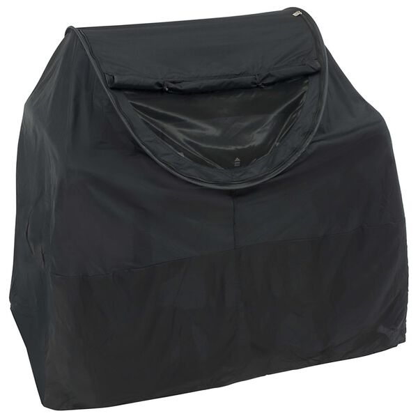 DERYAN Camping sengebeskytter nattrekk svart