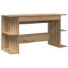 vidaXL Skrivebord artisan eik 140 x 50 x 75 cm Konstruert tre
