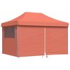 vidaXL Partytelt Terrakotta 279 x 410 x 315 cm Oxford Stoff