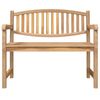 vidaXL Hagebenk 114x59x87 cm heltre teak