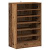 vidaXL Skoskap gammelt tre 60x35x92 cm konstruert tre