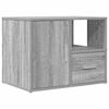 vidaXL Hj&oslash;rneskap gr&aring; sonoma 160x40x45 cm konstruert tre