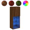 vidaXL TV-benksett 16.0 x 11.8 x 40.2 in Brown Oak