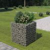 vidaXL Gabion høybed galvanisert stål 90x90x100 cm