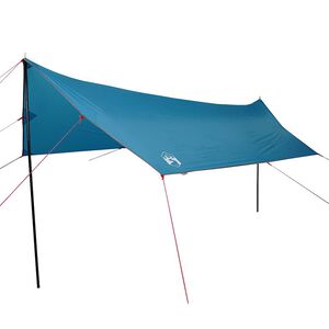 vidaXL Campingpresenning bl&aring; 460x305x210 cm vanntett
