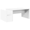 vidaXL Kaffebord Hvit 90 x 45 x 35 cm Konstruert tre