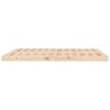 vidaXL Sengeramme 160x200 cm heltre furu