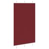 vidaXL Pliss&eacute;gardin Bordeaux R&oslash;d 115x200 cm Stoff Bredde 114,4 cm