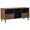 vidaXL TV-skap Brun 100 x 33 x 46 cm Massiv mango tre