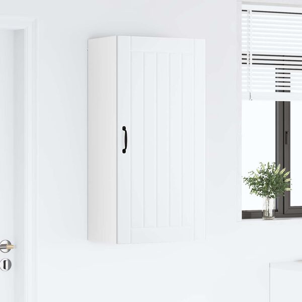 vidaXL Kj&oslash;kkenskap Lucca Hvit 50 x 31 x 100 cm Konstruert tre