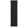 vidaXL Utend&oslash;rs rullegardin 65 (B) x 230 (H) cm svart HDPE
